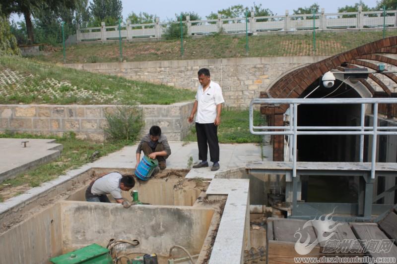 德州城市管理局：對(duì)減河濕地公園保養(yǎng)