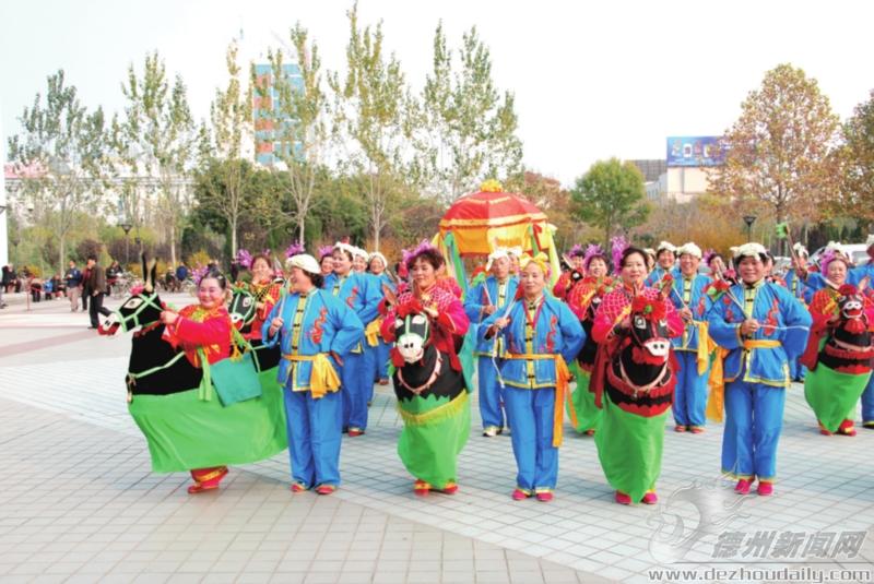 德州跑驢躍上全國舞臺的民間技藝